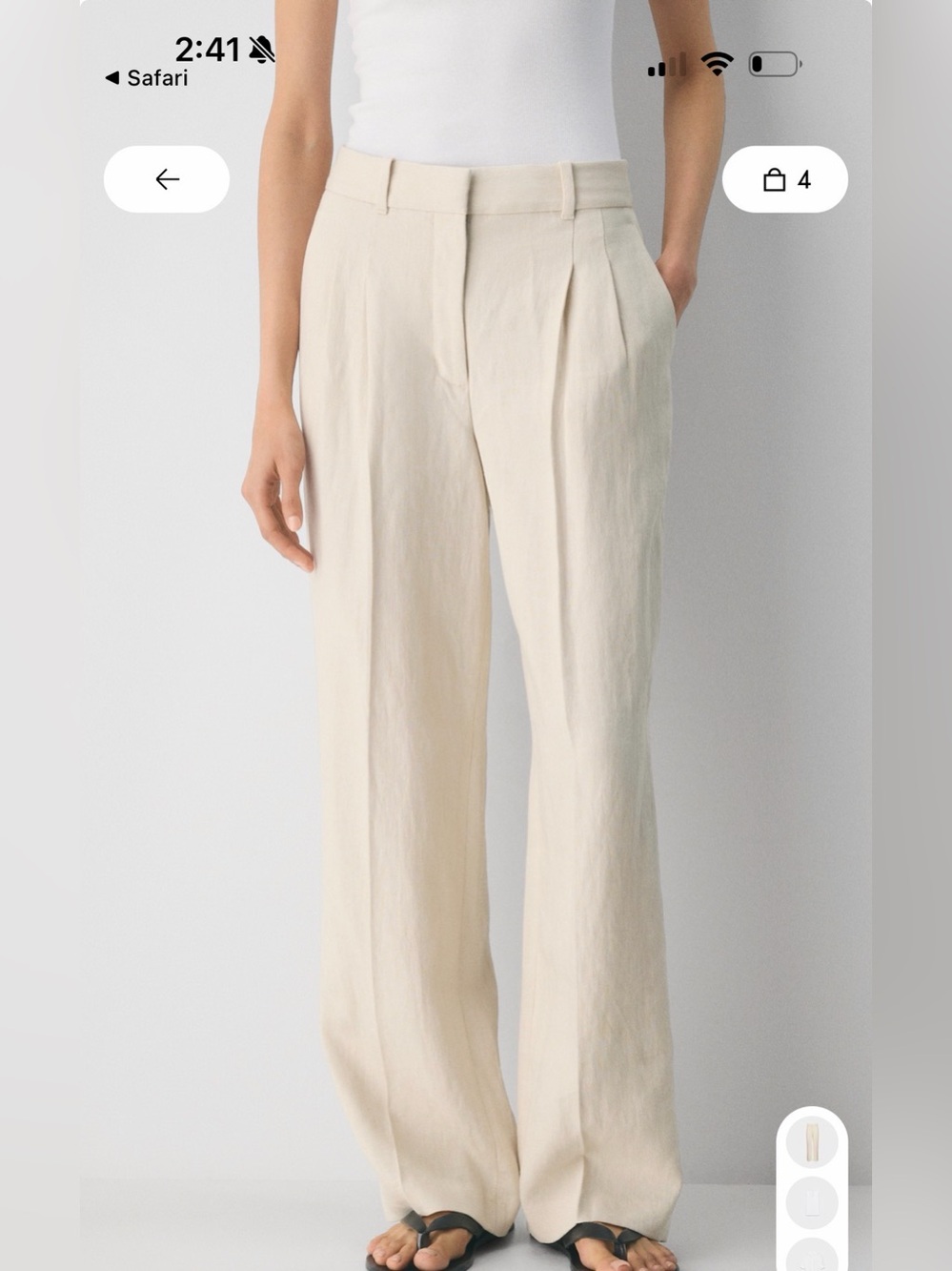 Linen Effortless Pants